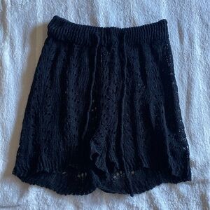 Crocheted Cover Swim Shorts